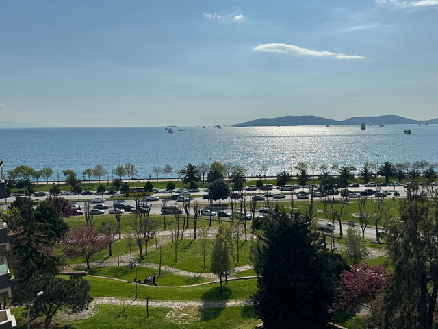 PANORAMİK DENİZ VE ADALAR MANZARALI 278 NET BALKONLU ÇİFT TERASLI 5+2