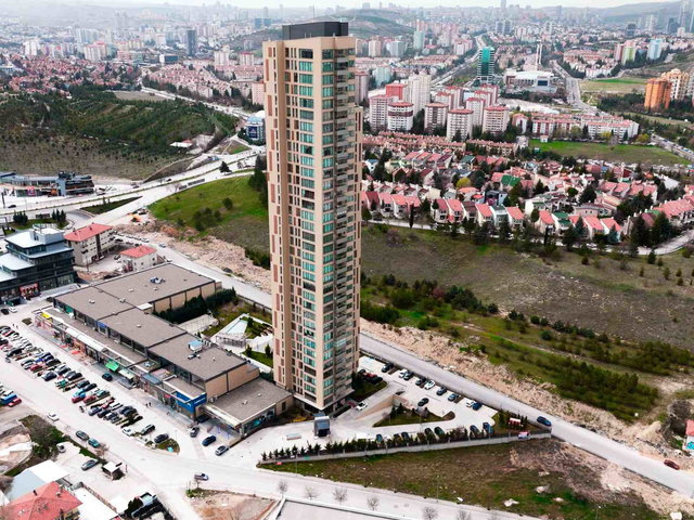 ÇAYYOLU SER KULE DE FERAH 4.5+1 KİRALIK LÜKS DAİRE