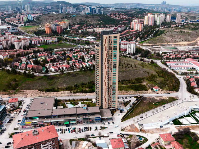 ÇAYYOLU SER KULE DE FERAH 4.5+1 KİRALIK LÜKS DAİRE