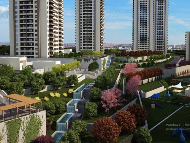 ÇANKAYA BEYTEPE YDA AKÇALI KONUTLARINDA 4+1 SATILIK DAİRE