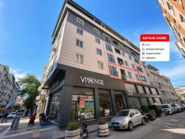 HAMDİBEY MAH/İSTİKLAL CADDESİ ÜZERİNDE YENİ BİNADA EBEVEYN BANYOLU 2+1 FIRSATI
