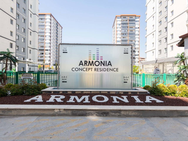 AQUPARKLI ARMONIA RESIDENCE'DA 1+1 SATILIK DAIRE