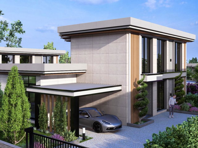 GÖLBAŞI KIZILCAŞARDA MCHAN PROJESİ 7+1 SATILIK ULTRA LUX VİLLA