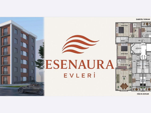 ÜMRANİYE ESENKENT ESENAURA PROJEMİZDEN 2+1 KAPALI MUTFAK