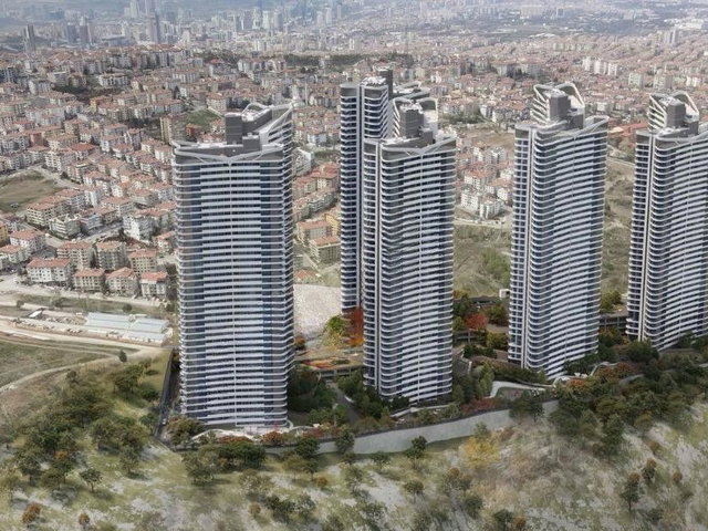NATURA VADİ KONUTLARI'NDA TAPULU ATAKULE CEPHELİ 3+1 SATILIK DAİRE