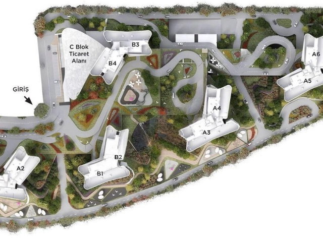 NATURA VADİ KONUTLARI'NDA TAPULU ATAKULE CEPHELİ 3+1 SATILIK DAİRE