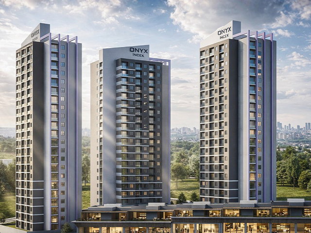 ONYX İNCEK PROJESI'NDE FIRSAT 1+1 DAIRE