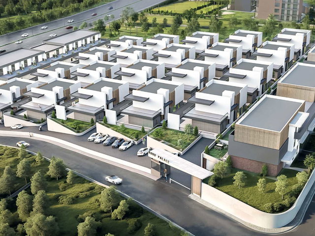 ALACAATLI'DA SATILIK 7+2 ASANSÖRLÜ SÜPER LÜKS VİLLA