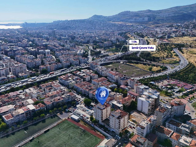 BORNOVA I KAZIMDIRIK MH AŞIK VEYSEL REK. KOMŞU 4+1 BOŞ SATILIK DAIRE