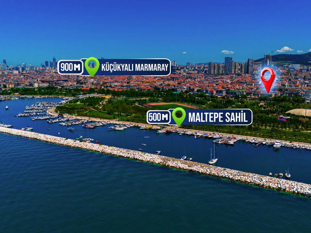 İDEALTEPE SAHIL DENIZ MANZARALI SATILIK DUBLEKS 5+2 DAIRE