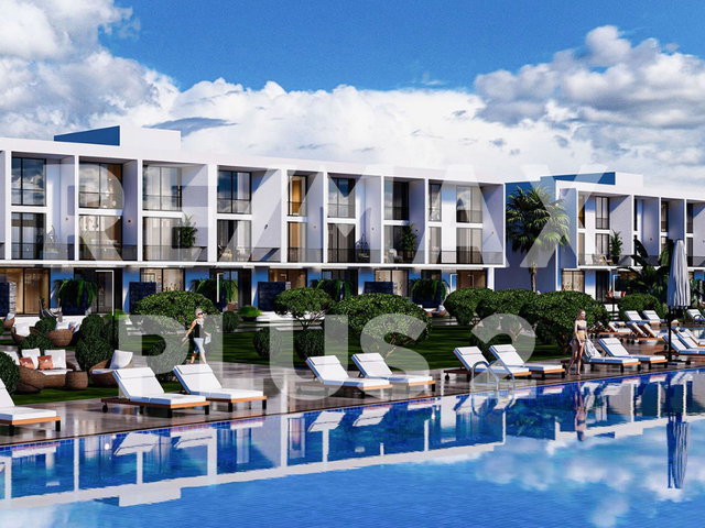 İSKELE LONG BEACH’TE SATILIK LÜKS 2+1 DUBLEKS DAIRE – COURTYARD PLATINUM