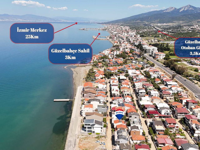 URLA ÇAMLIÇAY'DA DENIZE 1. PARALEL, SATILIK MÜSTAKIL EV