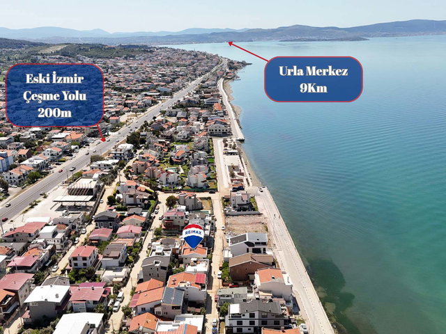 URLA ÇAMLIÇAY'DA DENIZE 1. PARALEL, SATILIK MÜSTAKIL EV