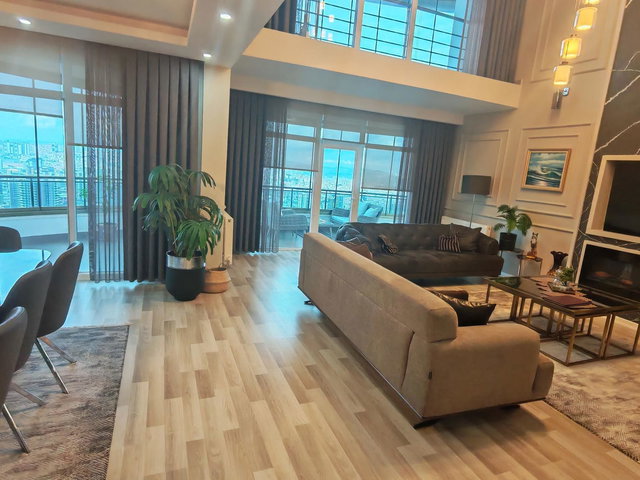 ANKARA’DA NADİR VİLLA KONSEPTLİ 7+1 PENTHOUSE  FULL EŞYALI | 5.70 MT GALERİ BOŞLUKLU DUBLEKS DAİRE