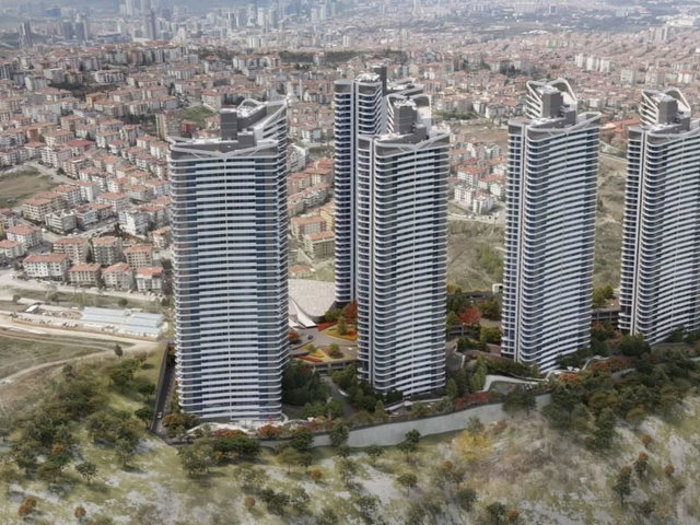 NATURA VADI ORAN'DA PANORAMIK ŞEHIR MANZARALI LÜKS 30.KAT DAIRE