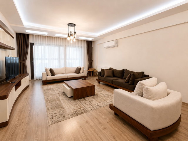 KARŞIYAKA BAHRIYE ÜÇOK'TA OTOPARKLI, GENIŞ 4+1 DAIRE