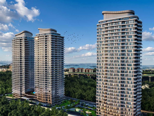 ACARVERDE’DE MODERN VE EŞYALI 1+1 KIRALIK DAIRE