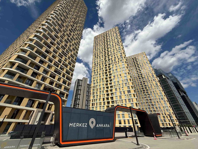 MERKEZ ANKARA ’DA AİLE KONUTLARINDA KİRALIK 4,5+1&160 M2 30.KATTA YENİ SIFIR DAİRE, GÜVENLİKLİ SİTE