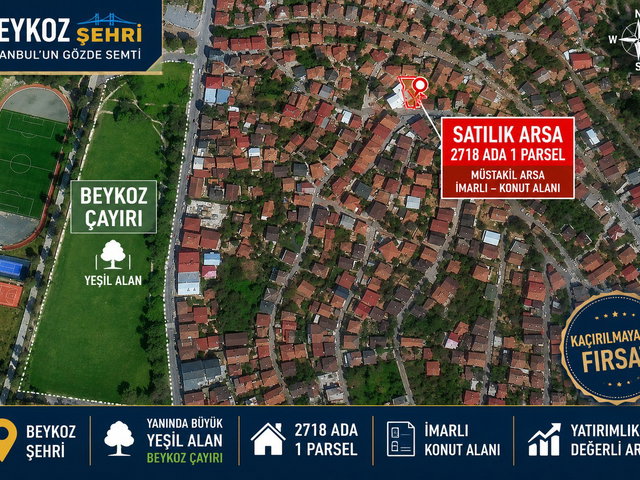 BEYKOZ SAHİLİNE 10 DK 3 KATLI KOMPLE SATILIK BİNA
