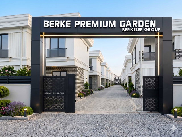 REMAX MAVİ'DEN BERKE PREMİUM GARDEN'DA HAVUZLU,5+1 SIFIR VİLLLA