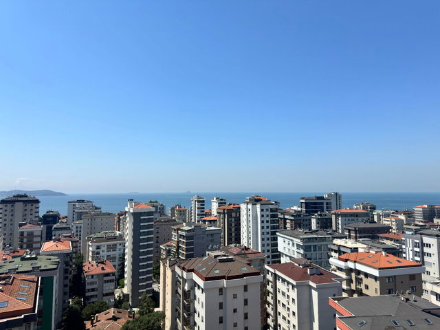 CADDEBOSTAN'DA KAPANMAZ DENİZ MANZARALI SİTE ÖZELLİKLİ GÜVENLİKLİ KİRALIK 150 M2 NET 4+2 DUBLEKS