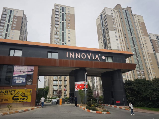 INNOVIA 2'DE TERASLI KİRALIK 1+1 DAİRE