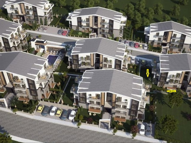 BAŞİSKELE YENİKÖY ATAKENT MAH. SATILIK 3+1 BAHÇE KATI