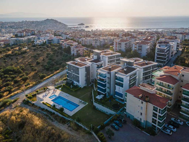 EGE LIFE RESIDENCE 3+1 ARAKAT DENİZ VE DOĞA MANZARALI KİRALIK