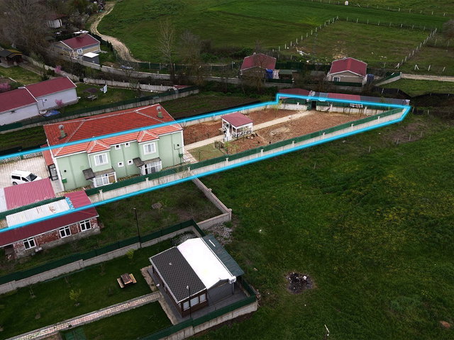 HÜSEYİN KURAN’DAN ÇATALCA 1095 M2 ÇANAKÇA ARSA İŞİNDE 2 ADET MÜSTAKİL VİLLA