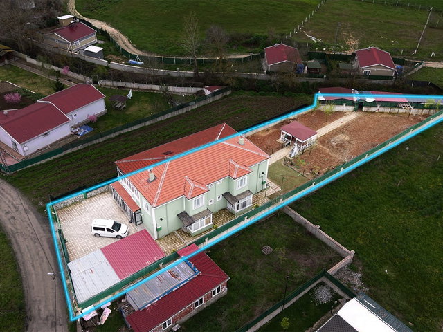 HÜSEYİN KURAN’DAN ÇATALCA 1095 M2 ÇANAKÇA ARSA İŞİNDE 2 ADET MÜSTAKİL VİLLA