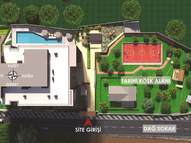 EXODUS PANORAMA RESIDENCE'DA MODERN YAŞAM .. 3+1 133 M2 SATILIK