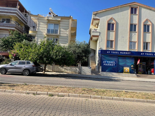 DİDİM AVCILAR ÇUKURU MEVKII DENİZE  YÜRÜME MESAFESİ 1+1 BAHÇELİ VE BALKONLU DAİRE