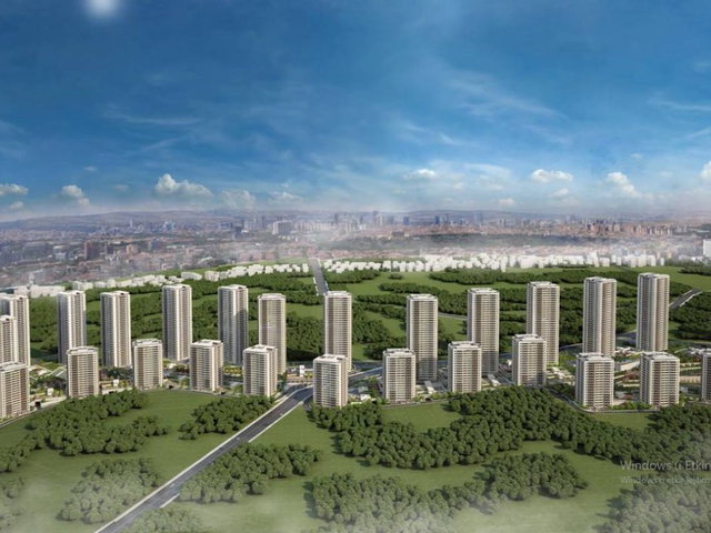BEYTEPE YDA AKÇALI KONUTLARI 20. KAT DAIRE