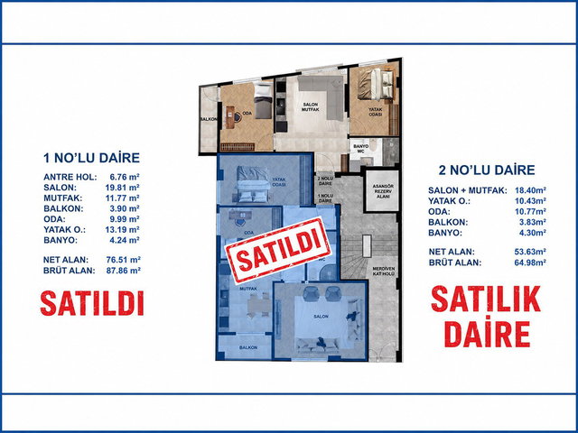 ALTIEYLÜL’DE YATIRIMA UYGUN 2027 TESLİM SATILIK 2+0 DAİRE