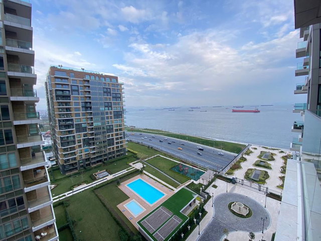 REMAX TOPRAK'TAN BÜYÜKYALI'DA FULL DENİZ MANZARALI KİRALIK 3+1