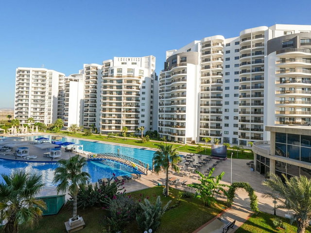 İSKELE LONG BEACH EDELWEISS RESIDENCE'TA 2+1 DAIRE
