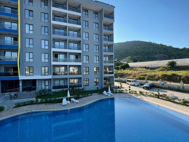 FAMİLYPARK' TA FULL EŞYALI HAVUZ CEPHE 1+1 DAİRE