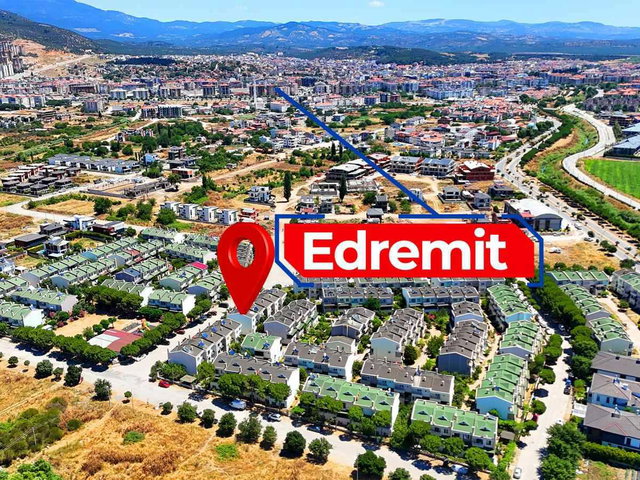 RE/MAX İNCİ'DEN EDREMİT ÜLKÜ YOLUNDA SATILIK 6+1 EŞYALI TRİPLEKS VİLLA