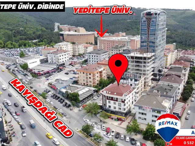 SATILIK 2+1 DAİRE YEDİTEPE ÜNİV KOMŞU CADDE ÜZERİ ATAŞEHİR/İNÖNÜ