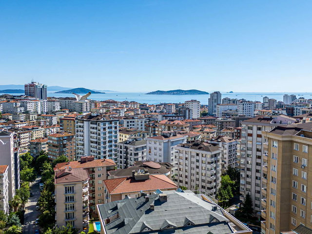BOSTANCI’DA PANORAMİK ADALAR VE DENİZ MANZARALI 4+2 LÜKS TERAS DUBLEKS