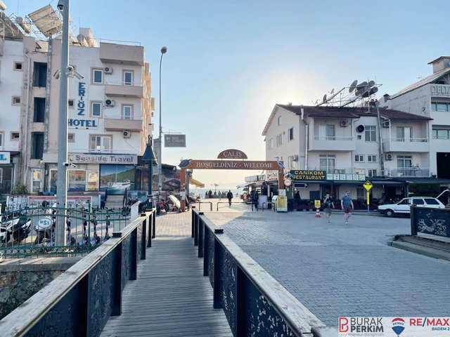 FETHİYE ÇALIŞ PLAJI'NDA SATILIK 2+1 DAİRE PLAJA 100 METRE
