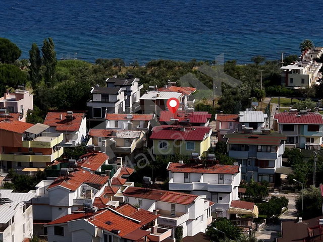 EDREMIT NARLI'DA DENIZ MANZARALI 3+1 TRIPLEX VILLA
