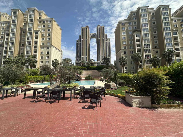 UPHILL COURT A ADA, 150 M2 ÇOK GENİŞ KİRALIK 3+1 DAİRE