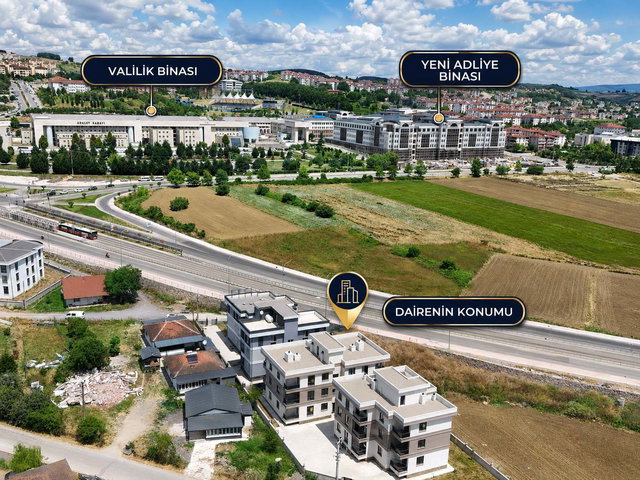 KARAPINARDA HARİKA SIFIR KİRALIK 2+1 DAİRE