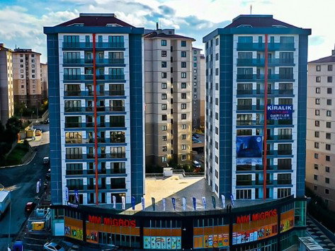 TOWNİA EVLERİNDE TERASLI ÇATI DUBLEKS KİRALIK DAİRE