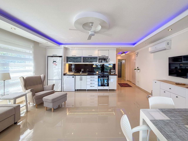 ALANYA KESTEL DENIZE 150M DENIZ MANZ. EŞYALI 1+1 SATILIK DAIRE