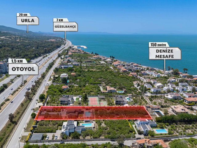 NARLIDERE ALTIEVLER'DE 4.000 M2 ARAZİ İÇİNDE MÜSTAKİL VİLLA