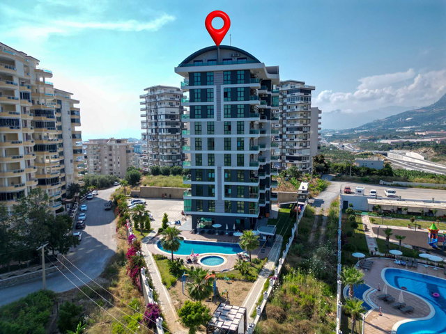 MAHMUTLAR 1+1 ODALI DENIZ MANZARA ANTARES HILL RESIDENCE EŞYASIZ