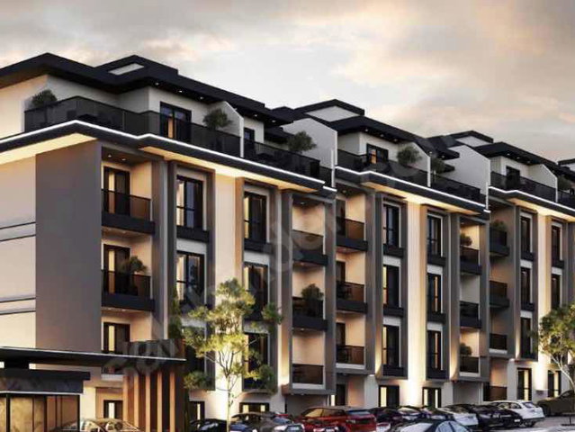 BAŞİSKELE SERENİTY TOWN DENİZ MANZARALI SATILIK 1+1 ÇATI DUBLEKS