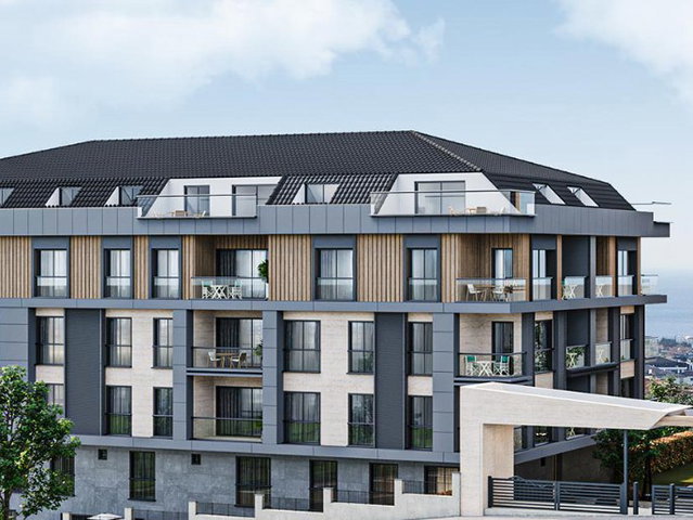 GARDEN SEA KAVAKLI 2+1 ARA KAT | SIFIR, MODERN, SITE İÇI